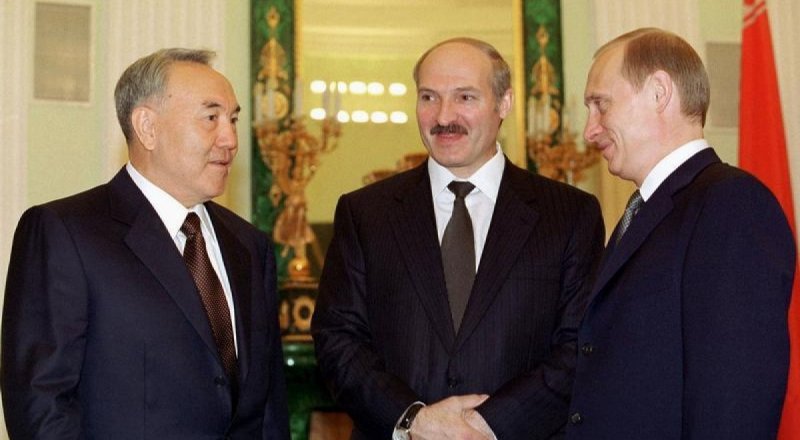 Вохурии Путину Лукашенко бо Назарбоев дар Остона