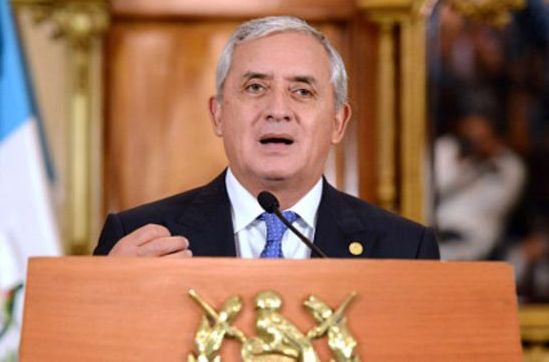 Истеъфои президенти Гватемала дар пайи эълони ҳукми ҳабсаш