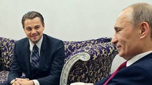 Леонардо ДиКаприо нақши Владимир Путинро мебозад