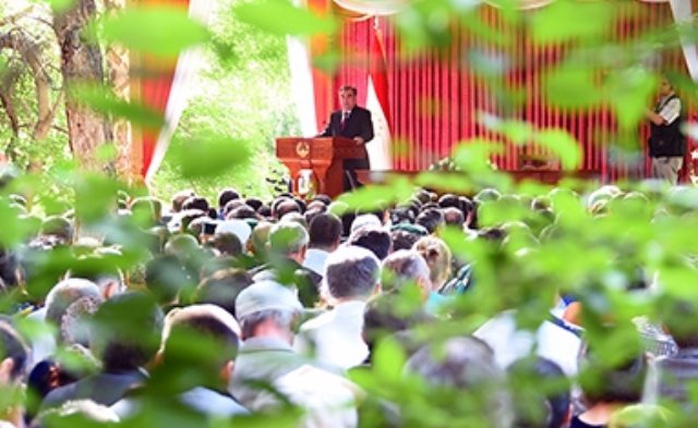 Президент дар Хоруғ: Мақсади касеро тарсондан надорем