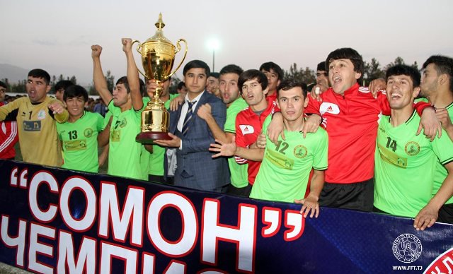 АКС: «Сомон»-и Данғара-дастаи нав дар Лигаи якуми футболи Тоҷикистон
