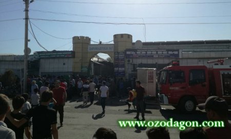 ВКД: Дар сӯхтори Корвон 25 мағоза ва 260 нуқтаи савдо зарар дидааст