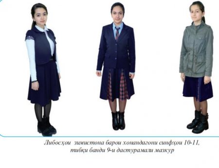 АКСИ либосҳои мактабӣ: Наколка, нохун, ҳиҷоб, “миниюбка”, синтетика манъ...