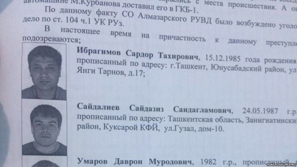 Боздошти даҳҳо узви "олами ҷиноӣ"-и Тошканд давоми як ҳафтаи ахир